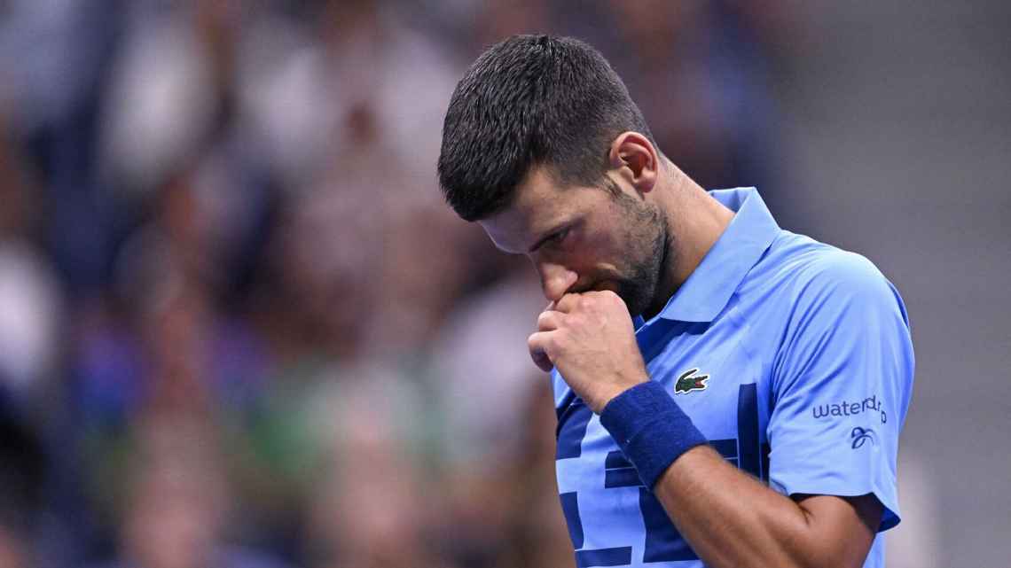 Derrota no US Open tira Djokovic do top 3 do ranking pela 1ª vez desde 2022