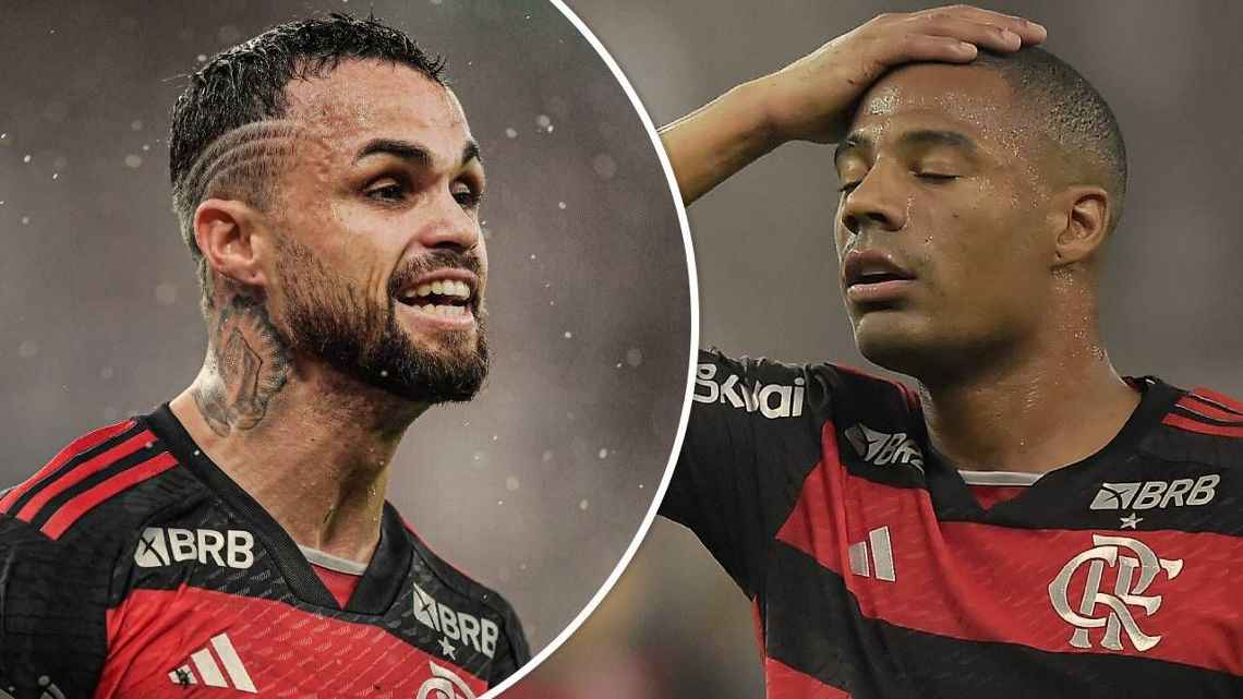 Flamengo confirma lesões de De La Cruz e Michael, e Tite tem novos problemas