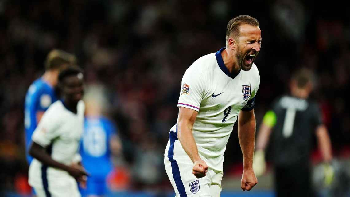 Kane brilha em seu 100º jogo pela Inglaterra e lidera vitória para cima da Finlândia na Nations League