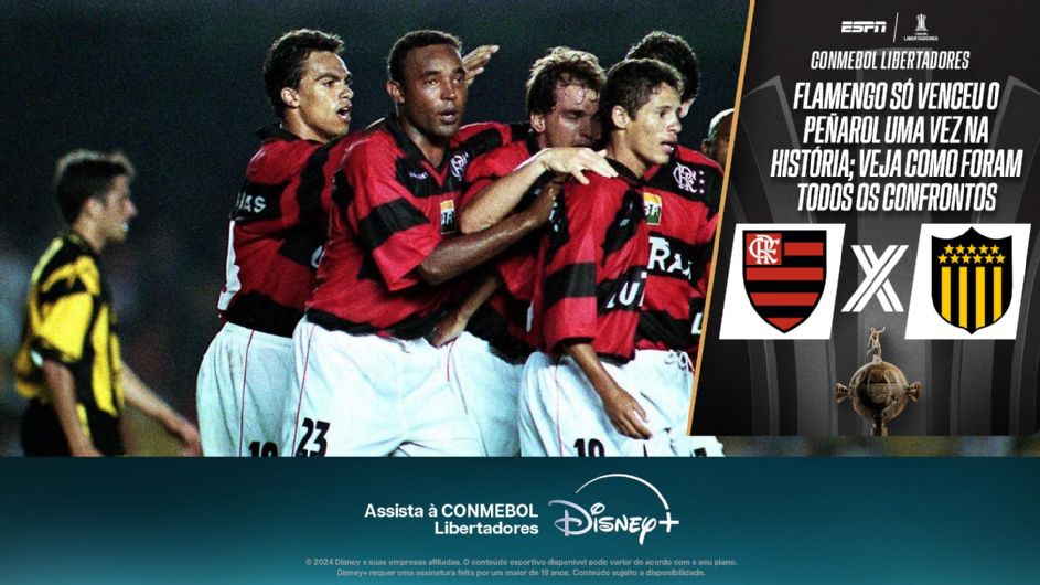 Por que Peñarol se tornou maior tormento do Flamengo na Libertadores e o que assistir no Disney+