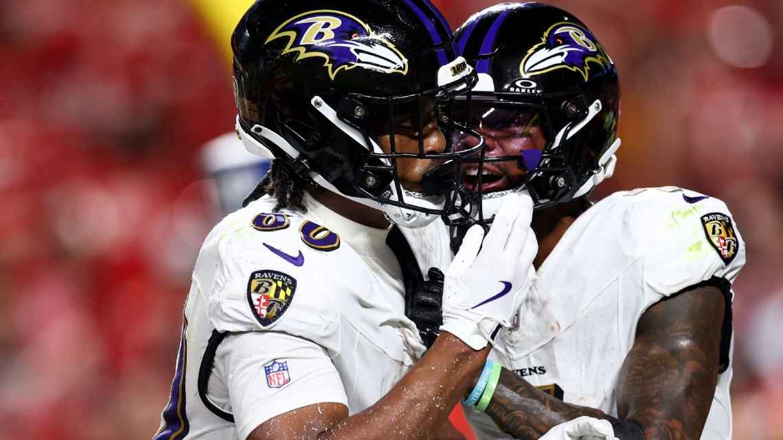 Por que ‘dedão do pé’ gerou polêmica ao decidir Chiefs x Ravens na abertura da NFL: ‘Ainda acho que foi touchdown’