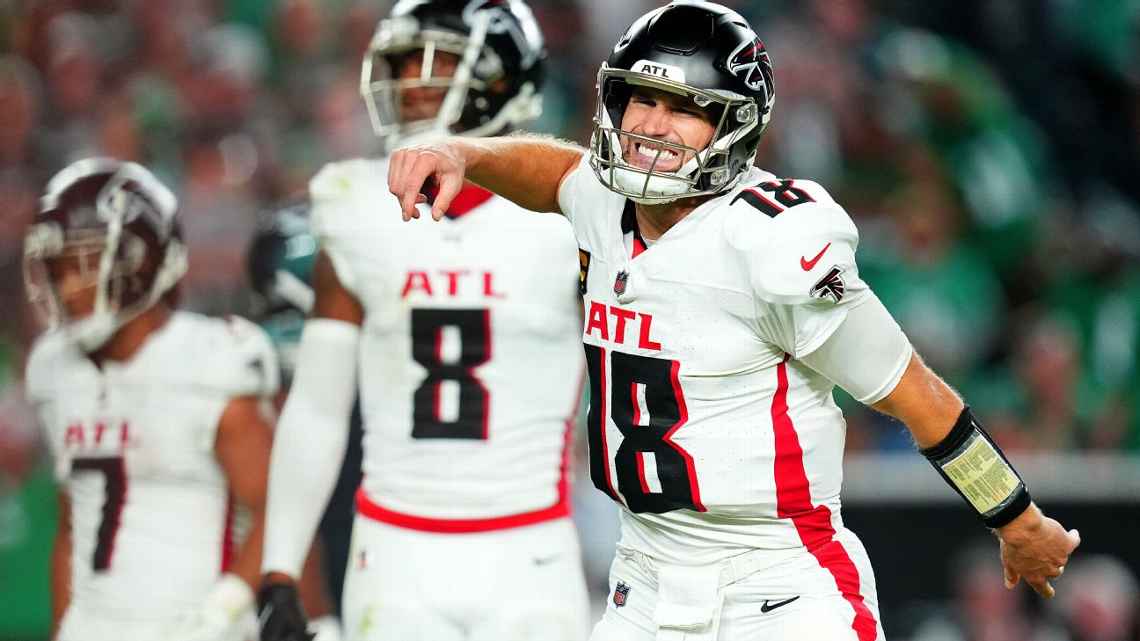 Falcons arrancam virada épica sobre Eagles e Kirk Cousins dá ‘cartão de visita’ com nova camisa na NFL