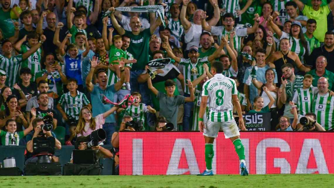 Vitor Roque diz que marcar pelo Betis ‘não estava nem nos melhores sonhos’ e promete mais de 10 gols em LALIGA