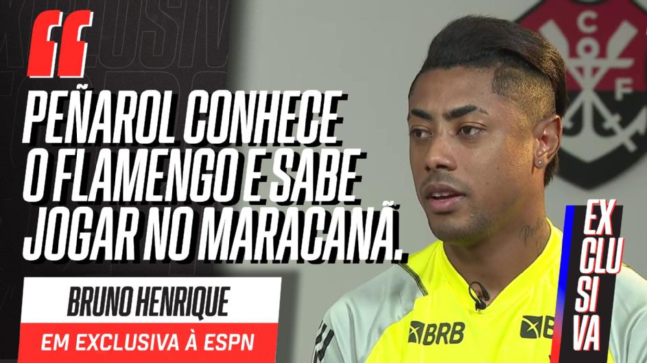 Bruno Henrique crê em Flamengo contra ‘catimba e retranca’ do Peñarol e espera decidir com Arrascaeta: ‘A gente se entende no olhar’