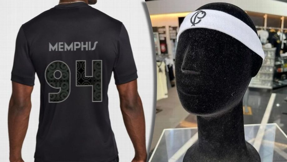 Faixinha e camisa personalizada: ‘pacote Depay’ no Corinthians custa quase R$ 500