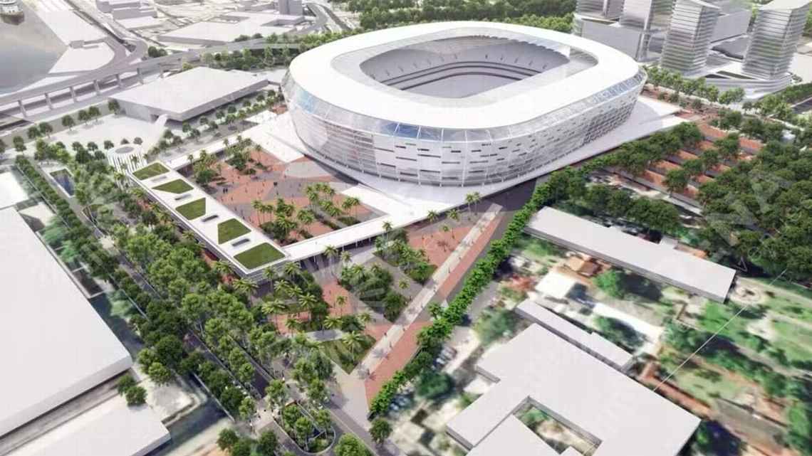 Flamengo atualiza situação do estádio, e dirigente cita Tottenham ao revelar novidade nos planos