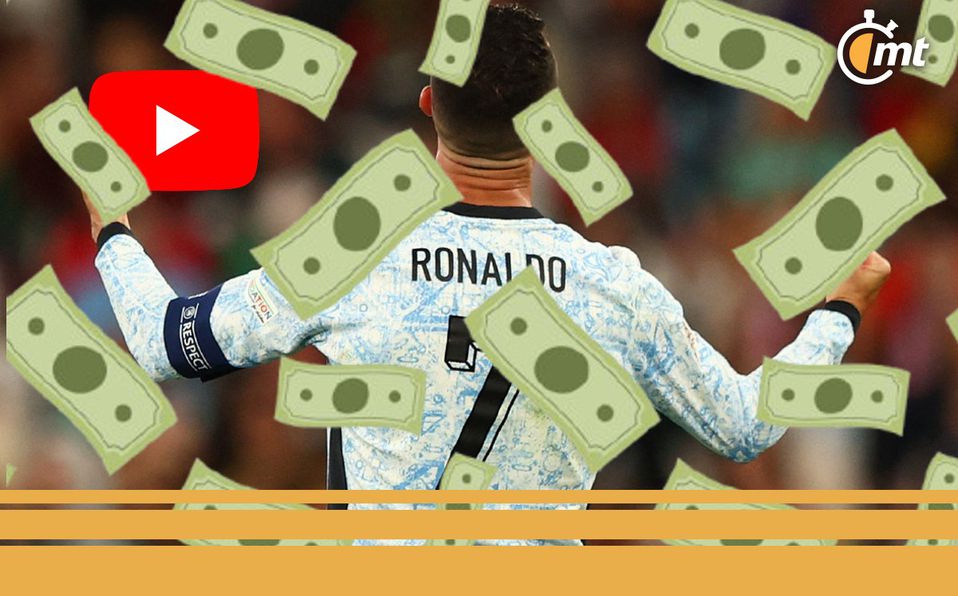 ¡Hasta le sobra! Ésta es la cantidad de DINERO que Cristiano Ronaldo genera en YouTube