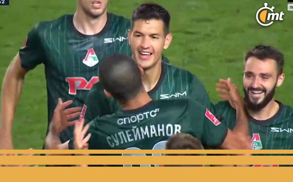 César Montes debuta en Rusia con el Lokomotiv con todo y GOLAZO | VIDEO