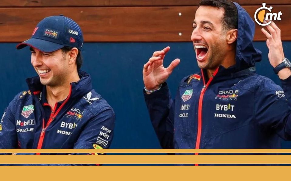 Despedida conmovedora de Checo Pérez a Ricciardo tras su salida de Red Bull