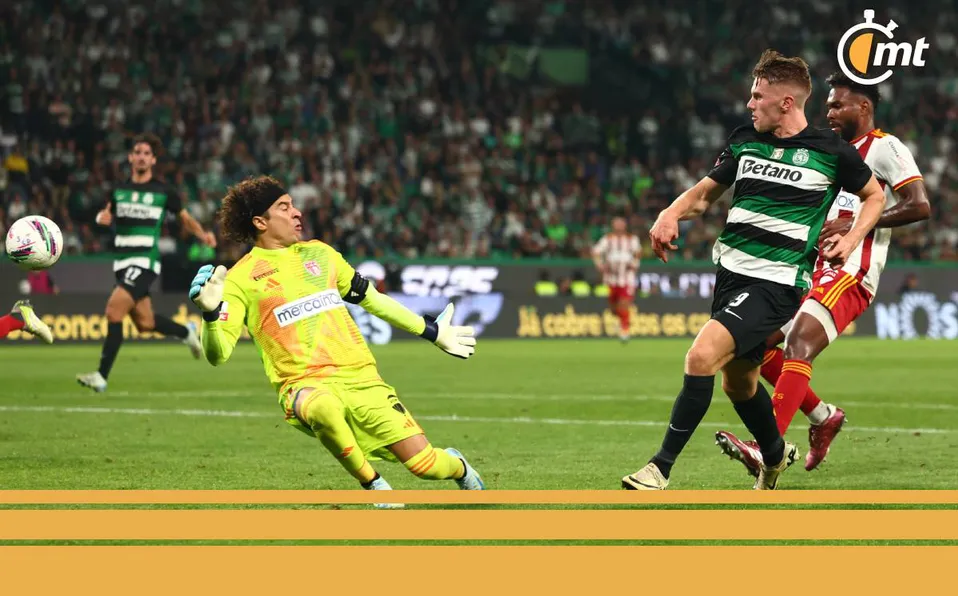 ¡Bienvenido a Portugal! AVS de Memo Ochoa es goleado por el líder Sporting de Lisboa