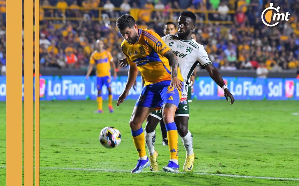 ¡Hubo polémica! Tigres sufre ante León y rescatan un empate de manera dramática