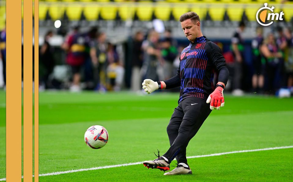 Ter Stegen se pierde casi toda la temporada por lesión; sufrió rotura de tendón