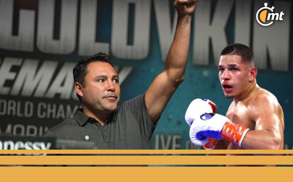 Edgar Berlanga se lanzó contra Óscar de la Hoya: ‘Miserable saco de mier…’