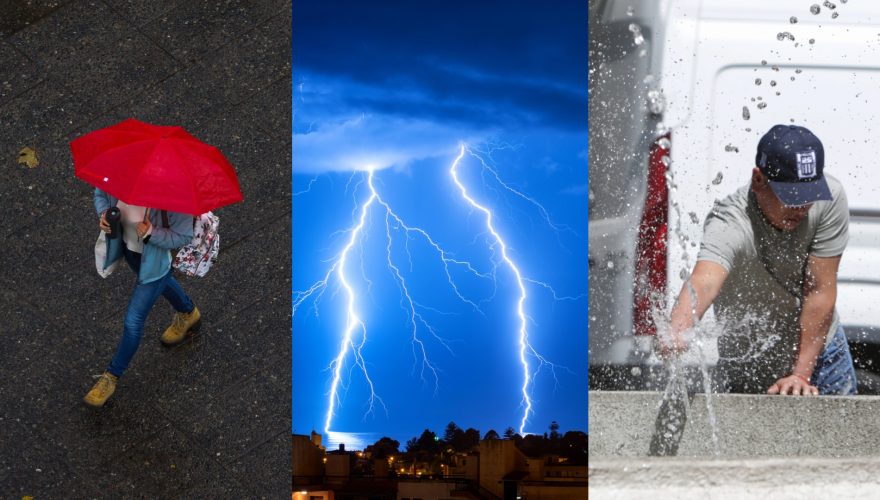 Lluvias, tormentas eléctricas y sol: lo que se viene para el clima de la RM esta semana