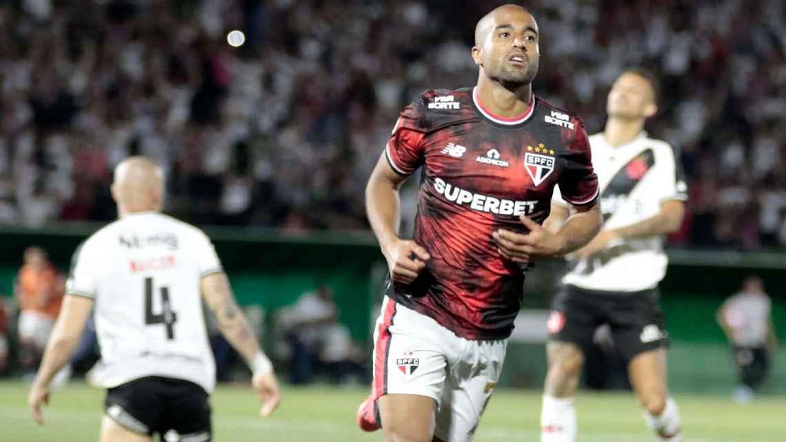 Lucas tem noite inspirada, São Paulo se reabilita no Brasileirão e pressiona Vasco antes de semi da Copa do Brasil