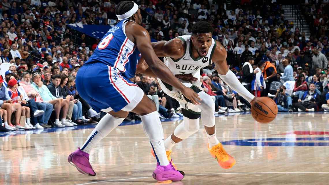 Lillard brilha, Giannis flerta com triplo-duplo, e Bucks dominam 76ers em estreia na NBA