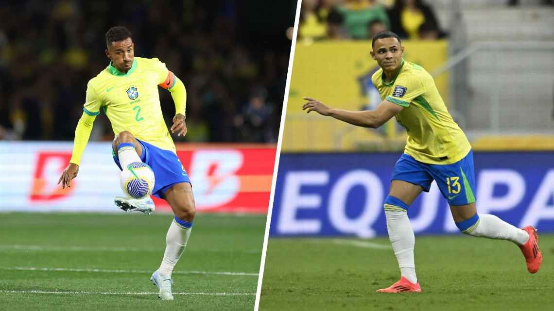 Vanderson x Danilo nos números: o que mudou de melhor na seleção brasileira após troca feita por Dorival