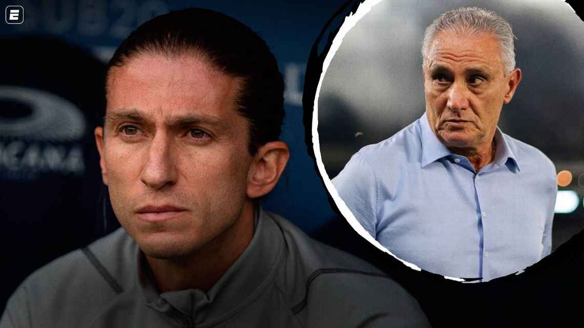 Filipe Luis explica como será o seu Flamengo e diz que tem ideia diferente de Tite: ‘Eu peco por não ter medo’