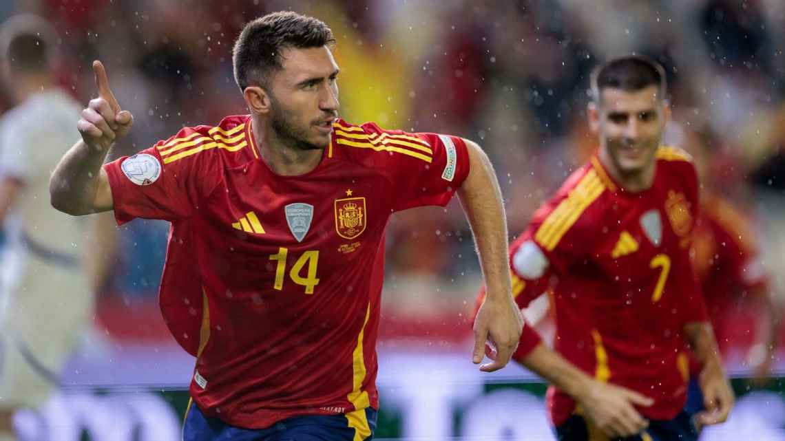 Com golaço, Espanha vence Sérvia sem sustos e vai às quartas da Nations League
