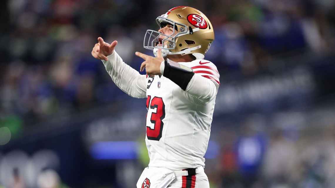 Conexão Purdy-Kittle brilha no Thursday Night Football, e 49ers vencem Seahawks por 36 a 24