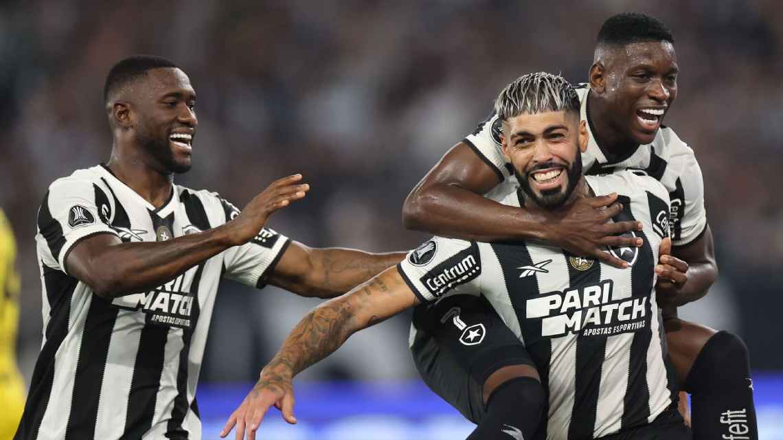 Jornal se empolga com vitória do Botafogo e crava: ‘Comprou ingresso para a final da Libertadores’