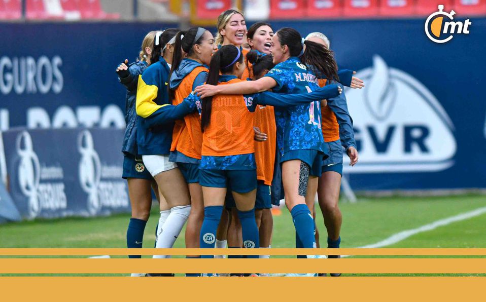 ¡10 victorias al hilo! América Femenil golea sin sus estrellas en visita al Atlético San Luis