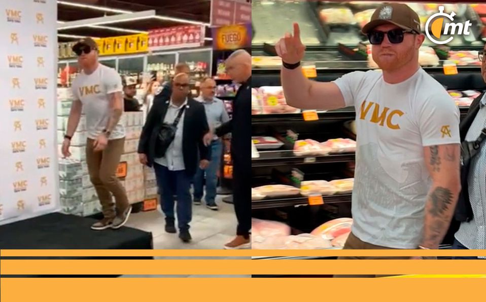 ¡Qué llevado! Fan troleó al Canelo Álvarez al pedir que firmara ‘un chorizo’ | VIDEO