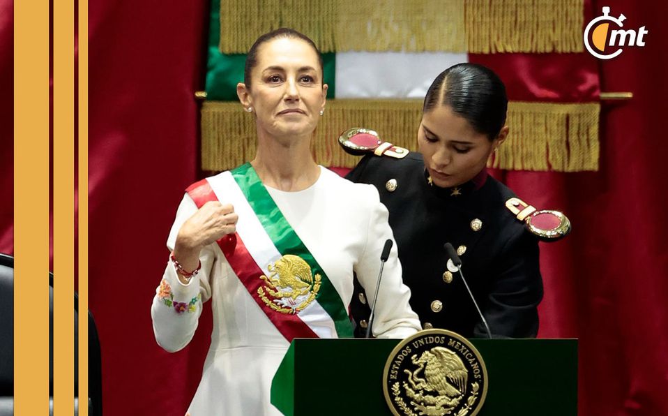 Así fue el discurso de Claudia Sheinbaum, primera presidenta de México: ‘No llego sola, llegamos todas’