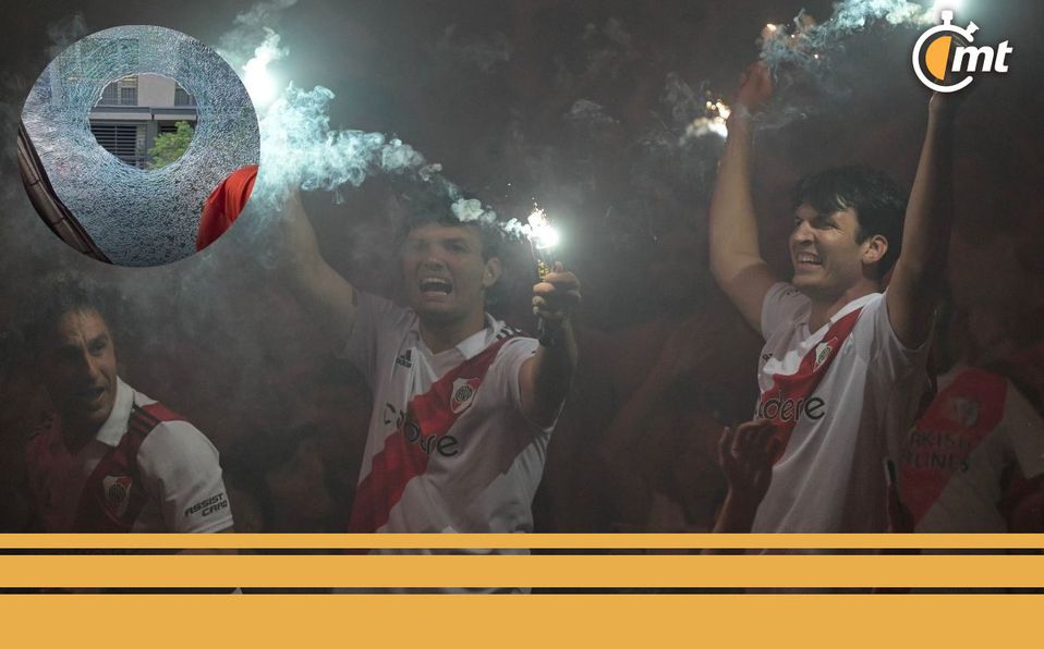 Agresión de hinchas de River Plate retrasó inicio de Semifinal en Copa Libertadores | VIDEO