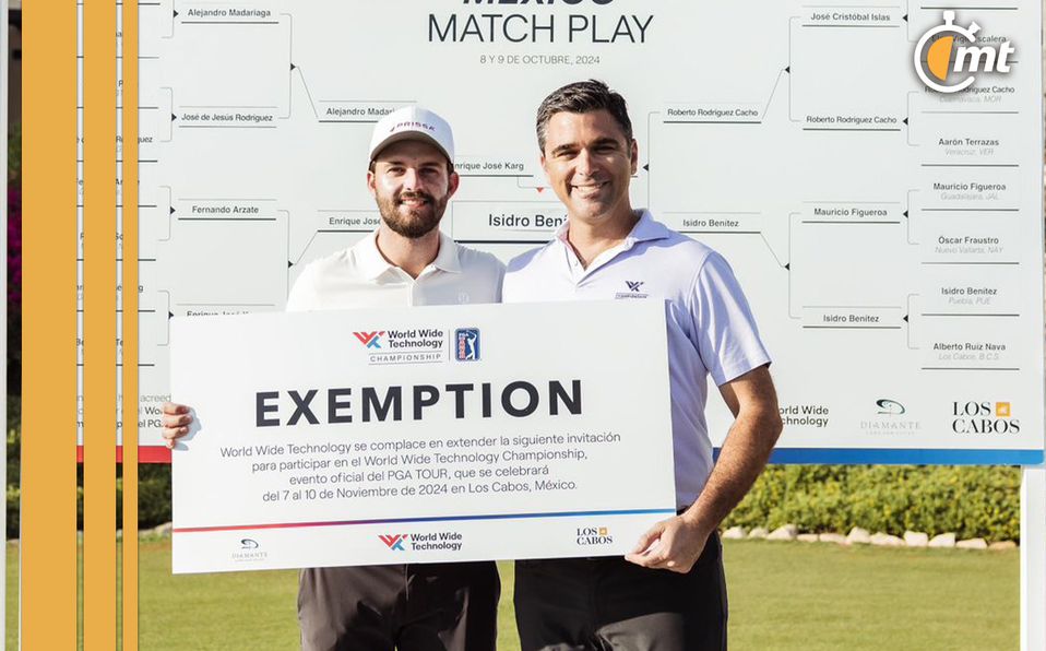 Isidro Benítez conquista el México Match Play y asegura su lugar en el World Wide Technology Championship