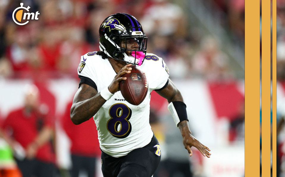 Ravens ‘confirman’ etiqueta de contendientes con un Lamar imperial frente a Buccaneers