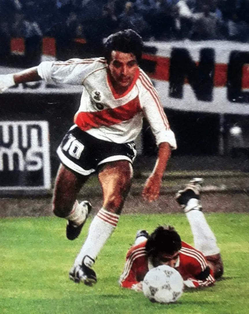 Falleció Omar Palma: su gol en el histórico superclásico de 1987, el gran recuerdo en River