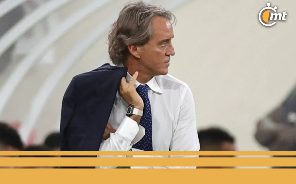 Roberto Mancini deja de ser entrenador de la selección de Arabia Saudita