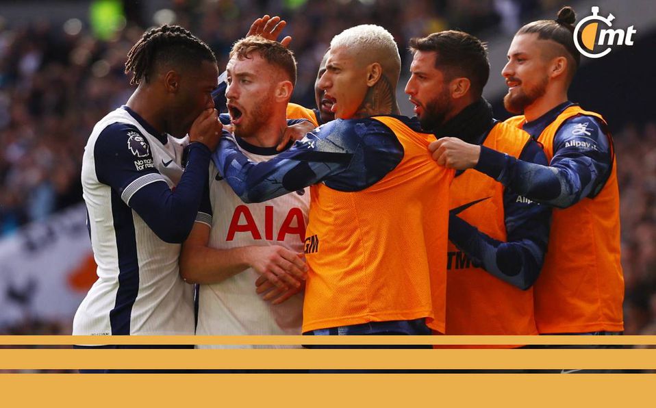 Tottenham le pasó por encima al West Ham; Edson Álvarez jugó media hora