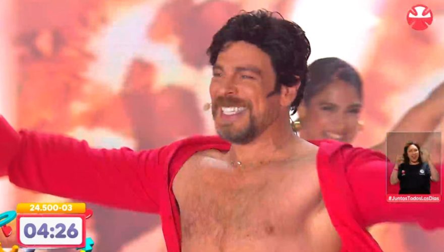 VIDEO – Desató pasiones: José Antonio Neme se lució imitando a Chayanne en Teletón 2024