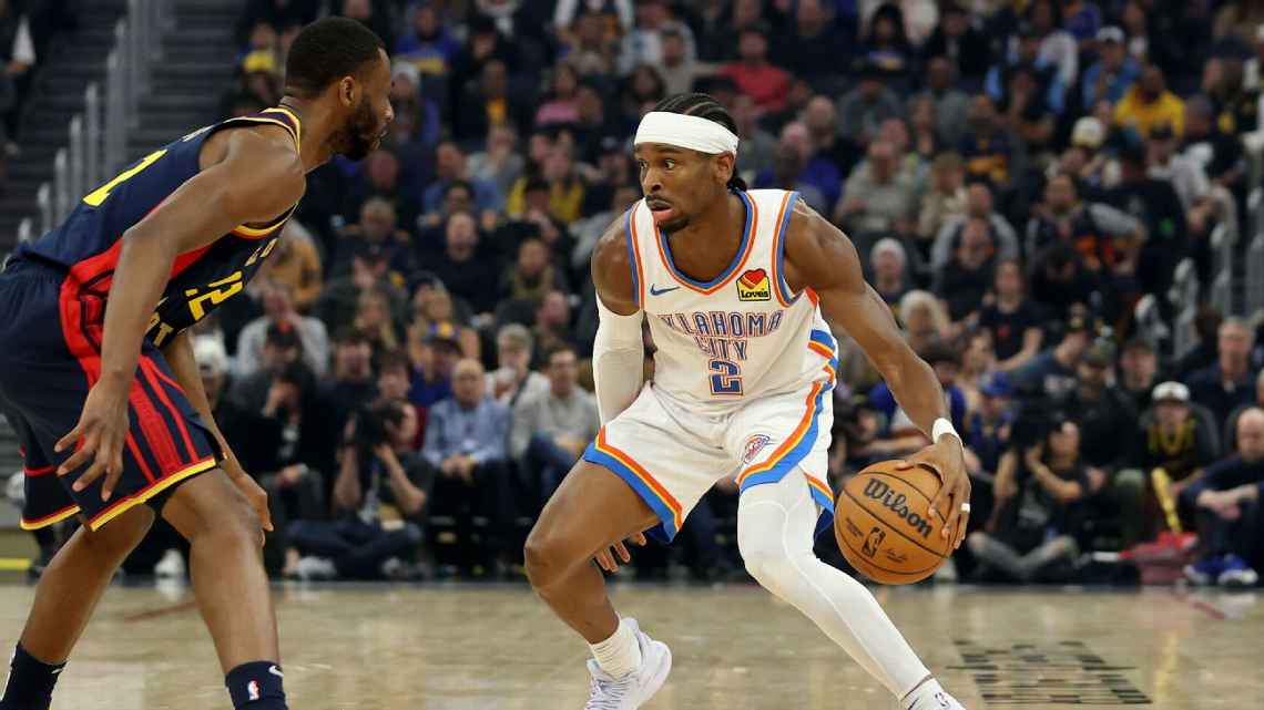 Shai acerta tudo nos minutos finais, e Thunder vence os Warriors sem Curry em São Francisco