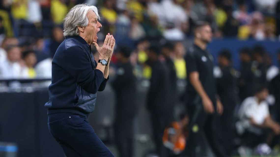 Jorge Jesus diz que lesão de Neymar ‘não é caso fácil’: ‘Vai ter problemas igual teve hoje’