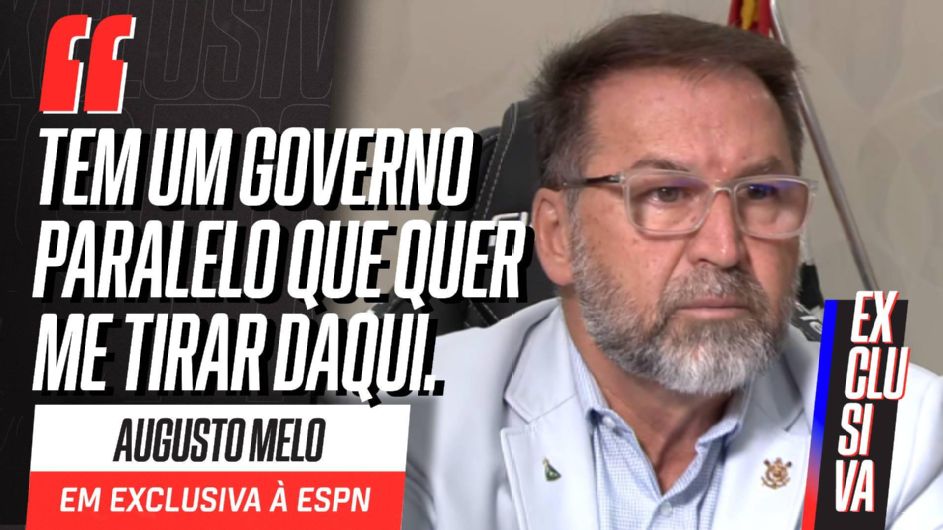 Augusto Melo, à ESPN: ‘Com impeachment, Corinthians entra em colapso jamais visto na história do futebol’