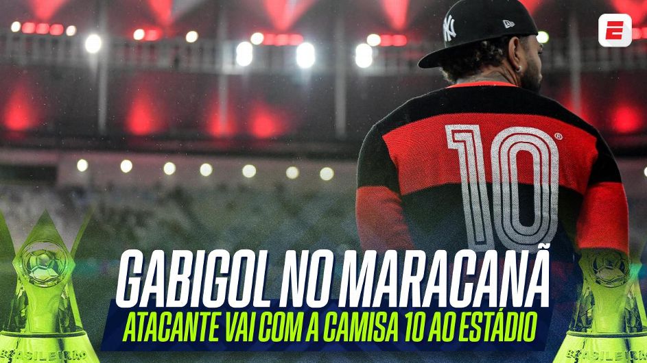 Homenagens da torcida do Flamengo, camisa de Zico e ‘desespero’ com pênalti perdido de David Luiz: o dia de Gabigol como ‘torcedor’