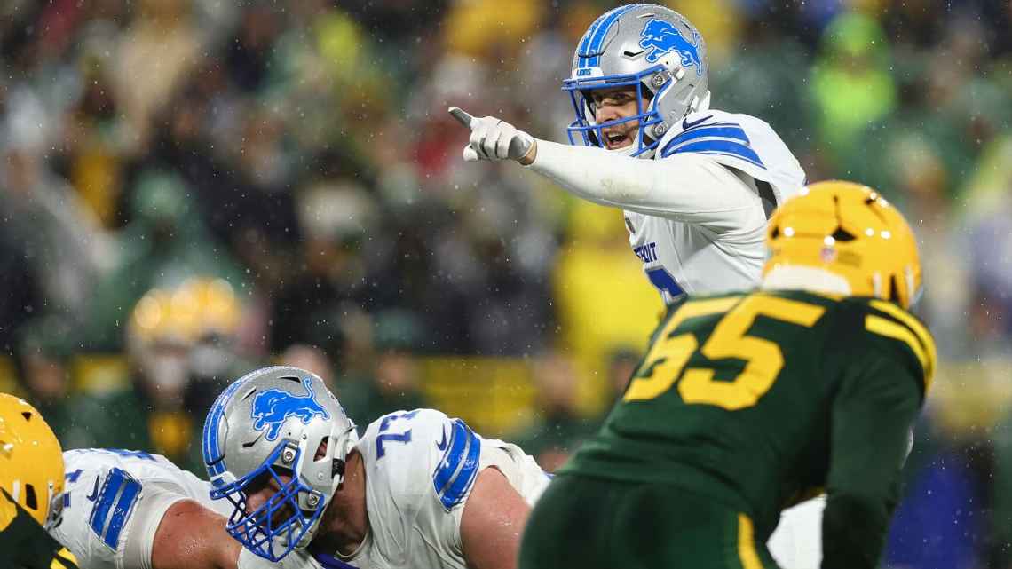 Lions freiam sequência dos Packers e ampliam fase arrasadora na NFL; Rams acirram NFC Oeste