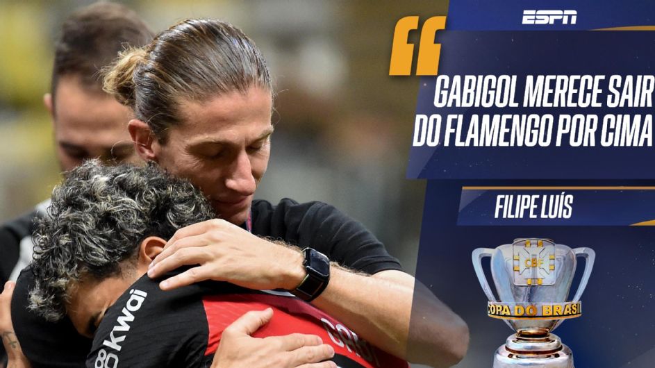 Filipe Luis se derrete por Gabigol: ‘Coisas que aconteceram não vão apagar o que ele fez pelo Flamengo’