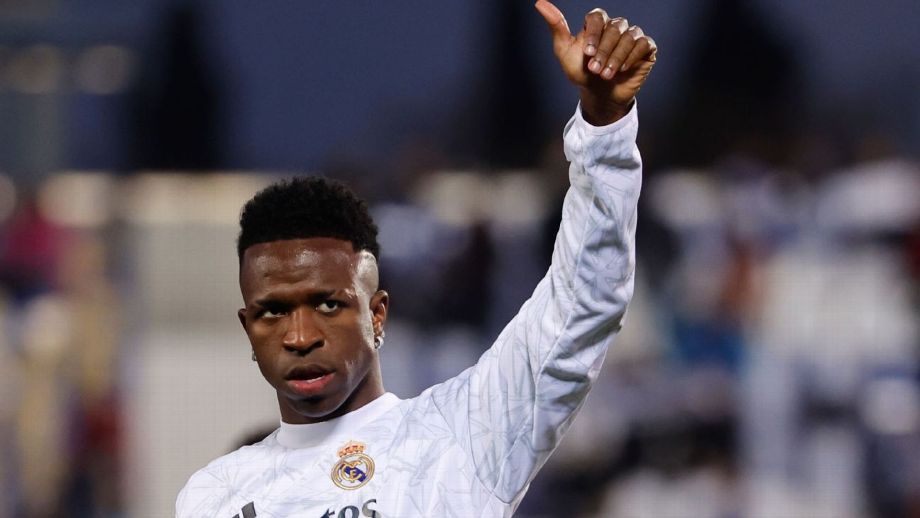 Torcedor de clube espanhol é banido de estádios e multado por racismo contra Vinicius Jr., do Real Madrid