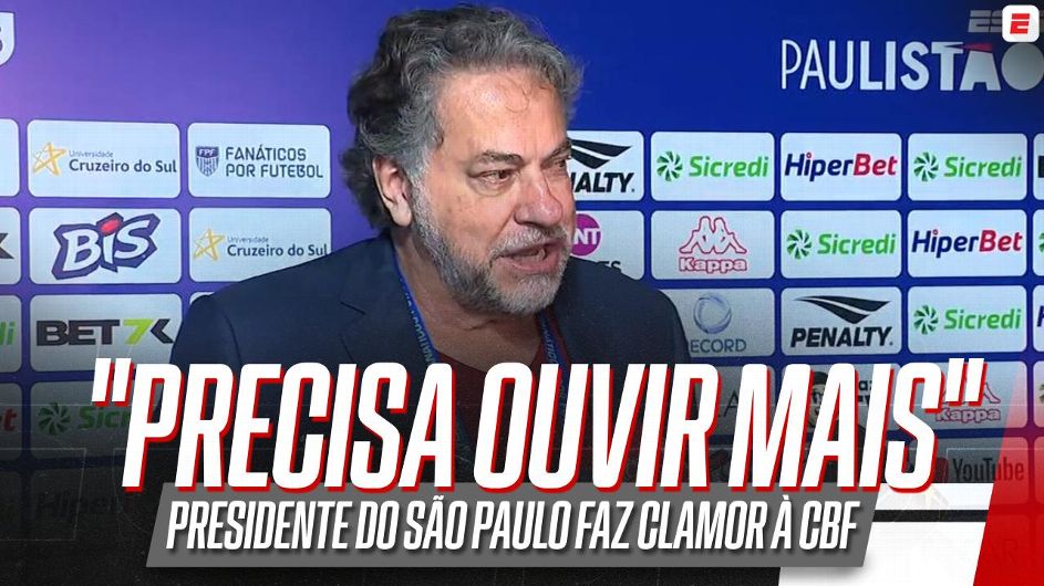 Nestor no Bahia? Casares explica e é direto sobre 2025 do São Paulo: ‘Olhar o futuro com responsabilidade’