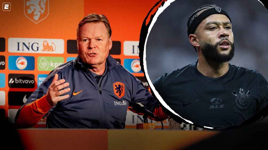 Técnico da Holanda explica por que não convocou Memphis Depay, do Corinthians: ‘Tudo ainda precisa melhorar’