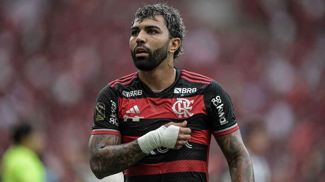 Flamengo vence Atlético-MG com dois de Gabigol e larga na frente pelo título da Copa do Brasil