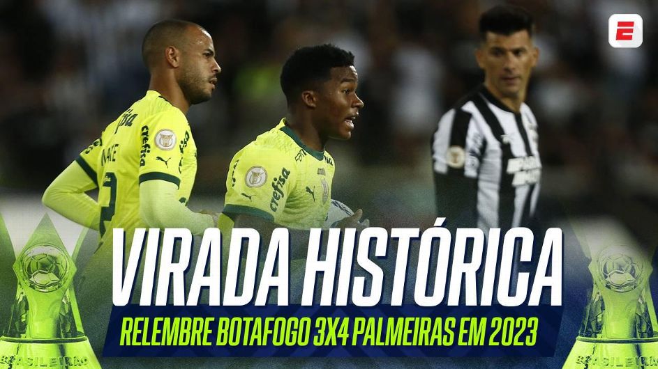 Ex-Palmeiras e Botafogo aponta principal diferença entre os times que pode ajudar a decidir título