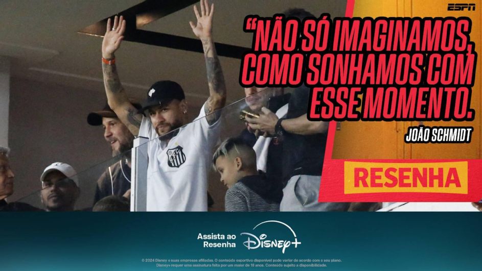 ‘Resolve o problema de todo mundo’: dupla do Santos revela como elenco lida com possível volta de Neymar