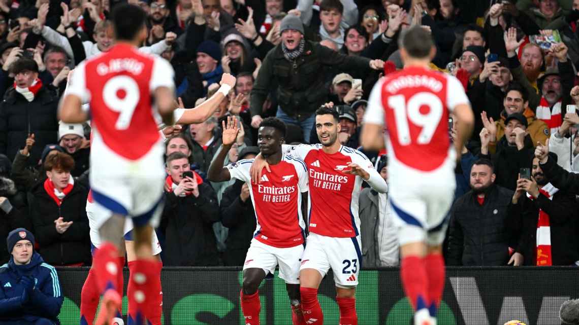 Arsenal vence ‘sensação’ Nottingham Forest com direto a ‘nota artística’ após golaços e se recupera na Premier League