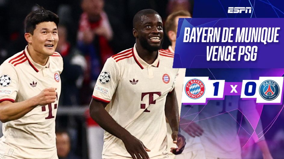 Bayern de Munique vence PSG, que chega a quatro jogos de jejum e se complica na Champions League