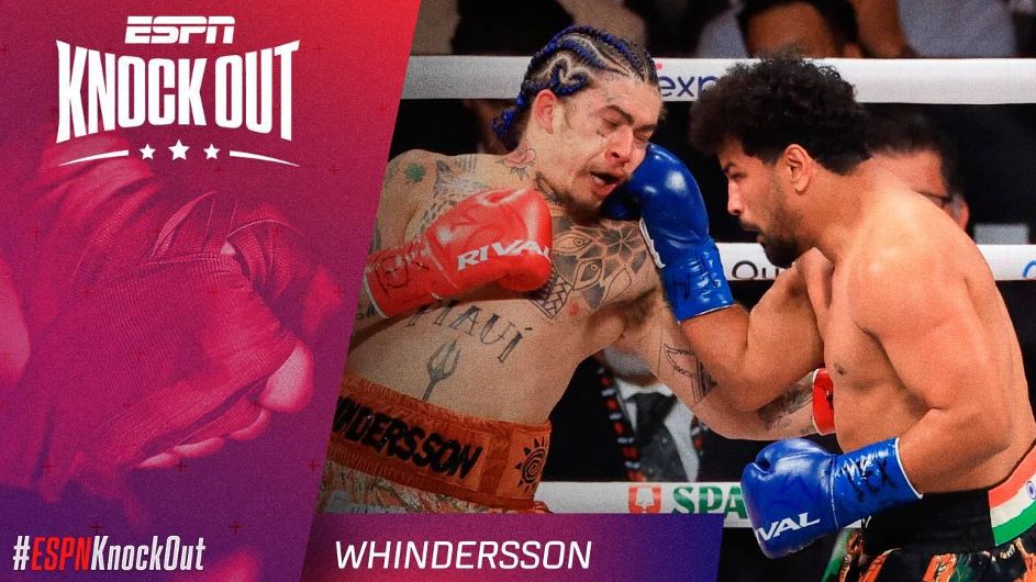 Whindersson Nunes é dominado por seis rounds e perde para indiano em evento de Tyson x Jake Paul